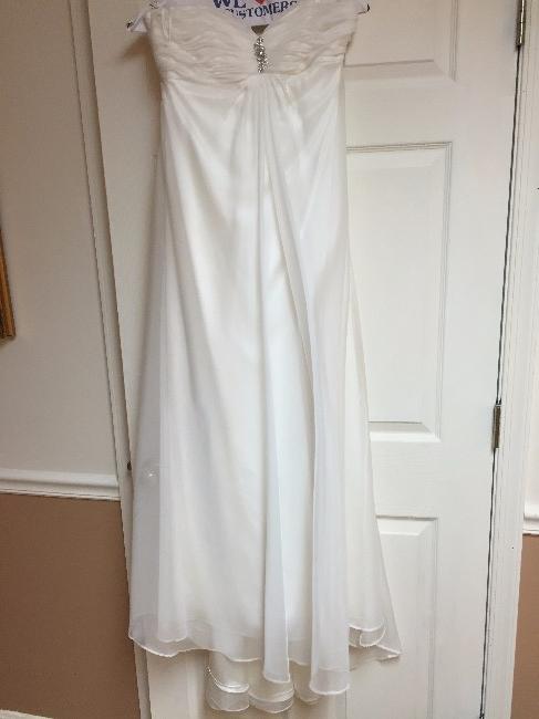 Ivory Strapless wedding dress