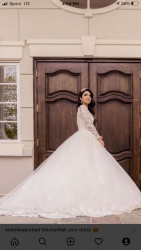Elegant Embellished Wedding Dress