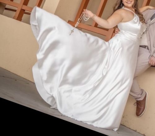 Wedding Dress 16W white