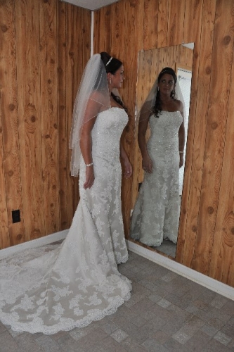  MERMAID STYLE WEDDING DRESS