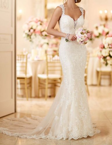 Stella York Lace Wedding Dress