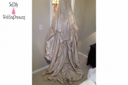 BNWT Alfred Angelo Champagne Color 