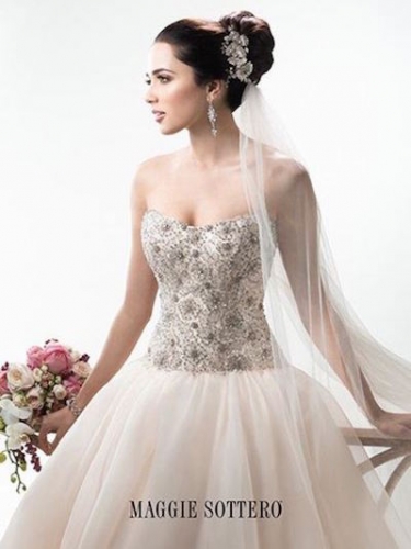 Maggie Sottero Lourdes Wedding Gown