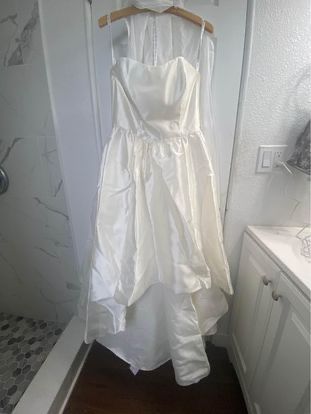 Size 10 High-Low White Dress