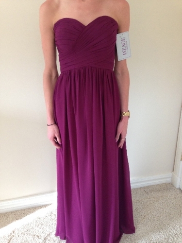 D&#039;Zage Full Length Bridesmaid Dress