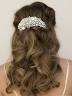 Rhinestone bridal hair comb