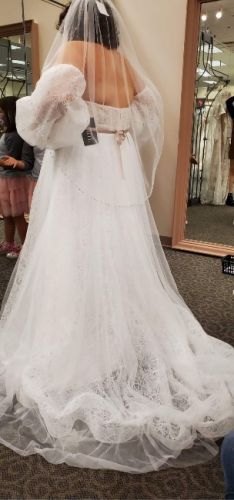 Vera Wang White Plus Size Dress