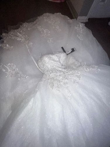 A-line Ball Gown Wedding Dress