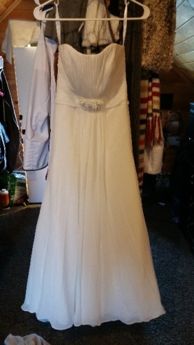 David&#039;s Bridal wedding dress