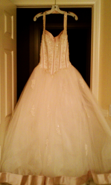 Beautiful Beaded Gown, never been worn!