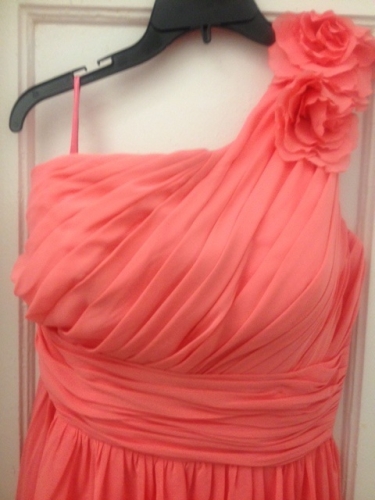 Brand New Coral Bridesmaid Dress!