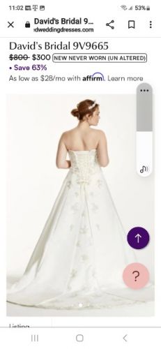 David&#039;s Bridal Wedding Dress