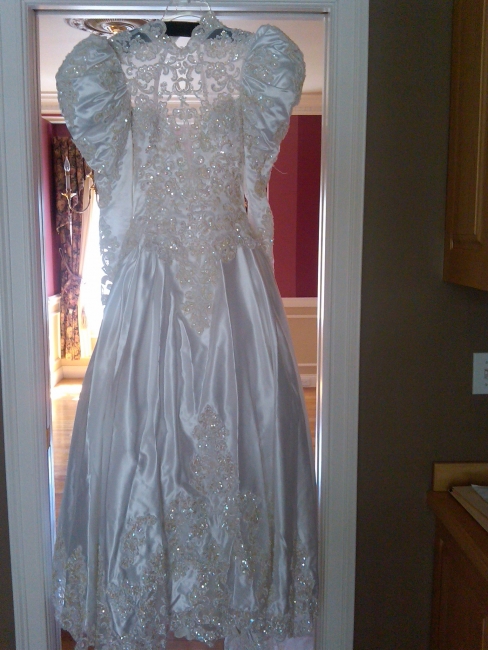 "ABSOLUTELY GORGEOUS" DEMETRIOS WEDDING GOWN!!