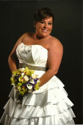 18/20 corseted wedding gown