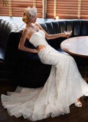 Galina Fit and Flair lace &amp; beading