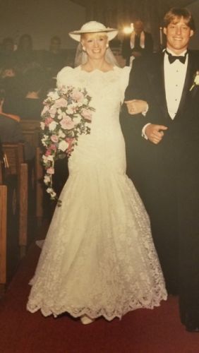 Vintage wedding dress