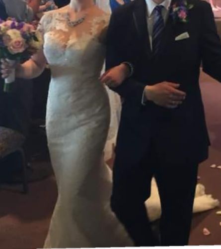 Walk down isle to show train length