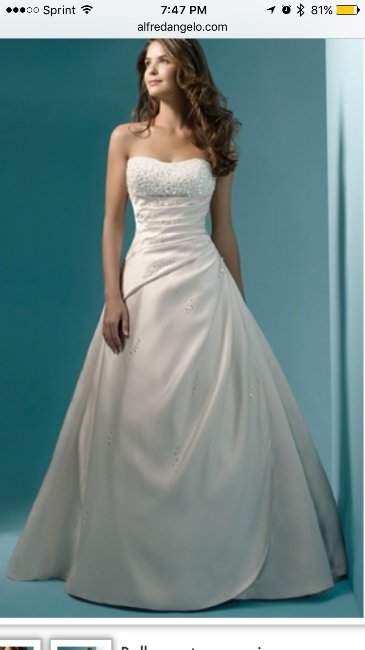 Washington : Alfred Angelo Wedding Dress : Sizes 10 - 12