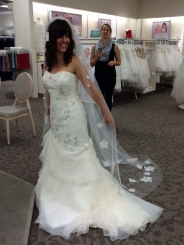 Brand New vintage style Gown &amp; Veil