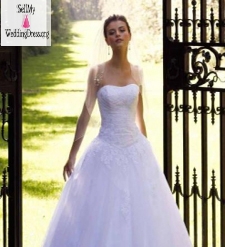 New David's Bridal Wedding Gown