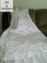 GORGEOUS MORI LEE WEDDING GOWN 