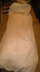 Wedding dress and accessories