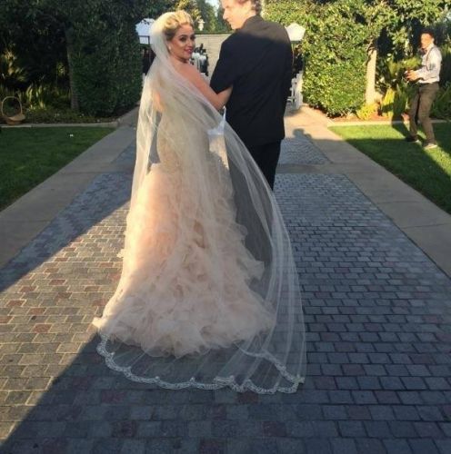 Romantic Beaded Cathedral Veil