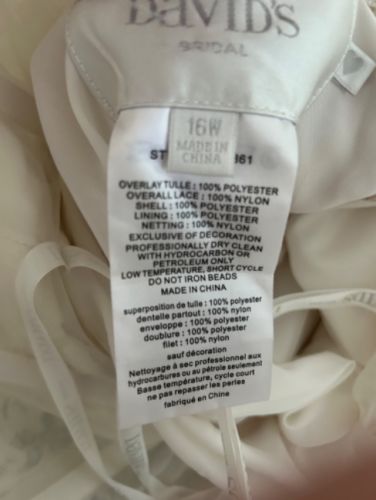 16W Wedding Dress