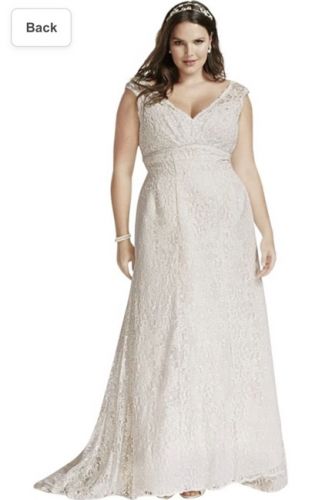 David’s Bridal 9T9612 size 22W