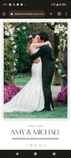 Allure Bridals wedding dress 