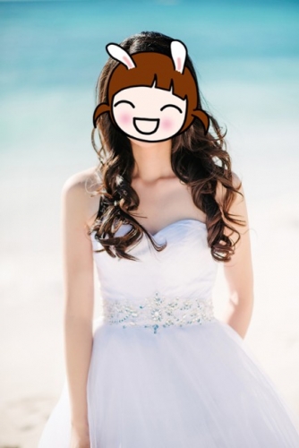 Wedding dress sz 4-LIKE NEW