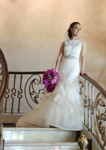 Rivini Wedding Dress and Veil