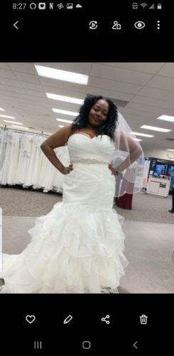 Strapless Mermaid Wedding Gown