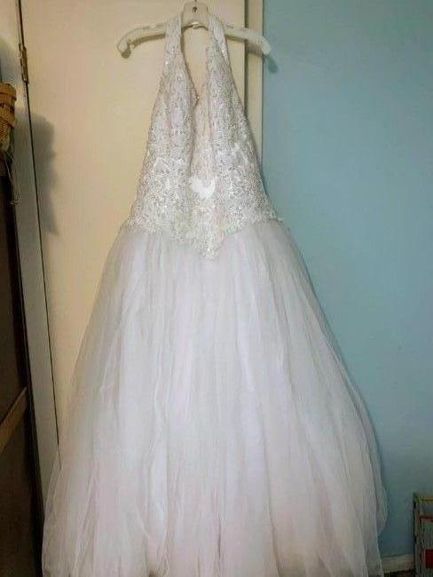 David's Bridal Wedding Dress