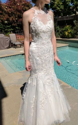 NEVER WORN Lace &amp; Illusion Trumpet