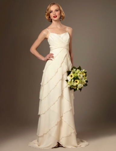 Tiered Wedding Dress