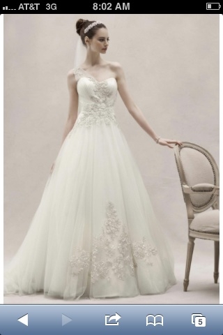 Oleg Cassini Wedding Gown