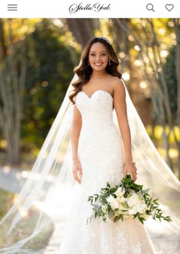 Beautiful Designer Stella York Gown