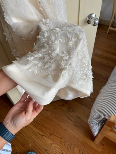 Lazaro Used Like New Wedding Dress 