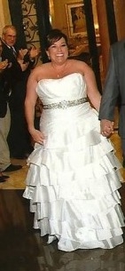 Texas : 18/20 corseted wedding gown : Sizes 12+