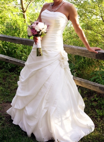 loved the dress more than the groom