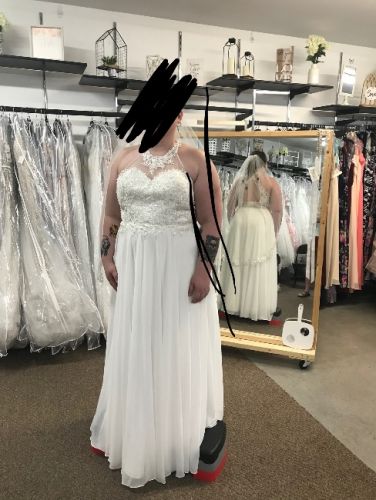 Beautiful wedding dress