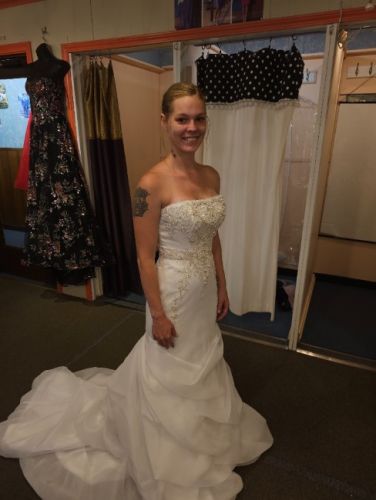 David Tutera for Mon Cheri dress