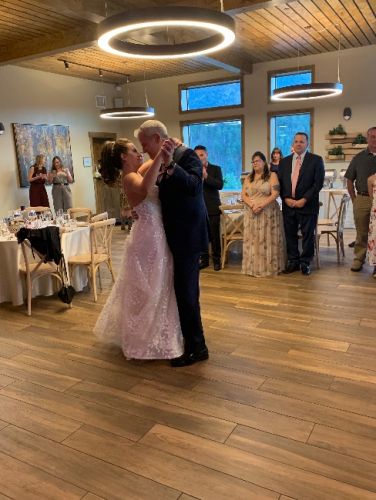 White with Rose pink undertones